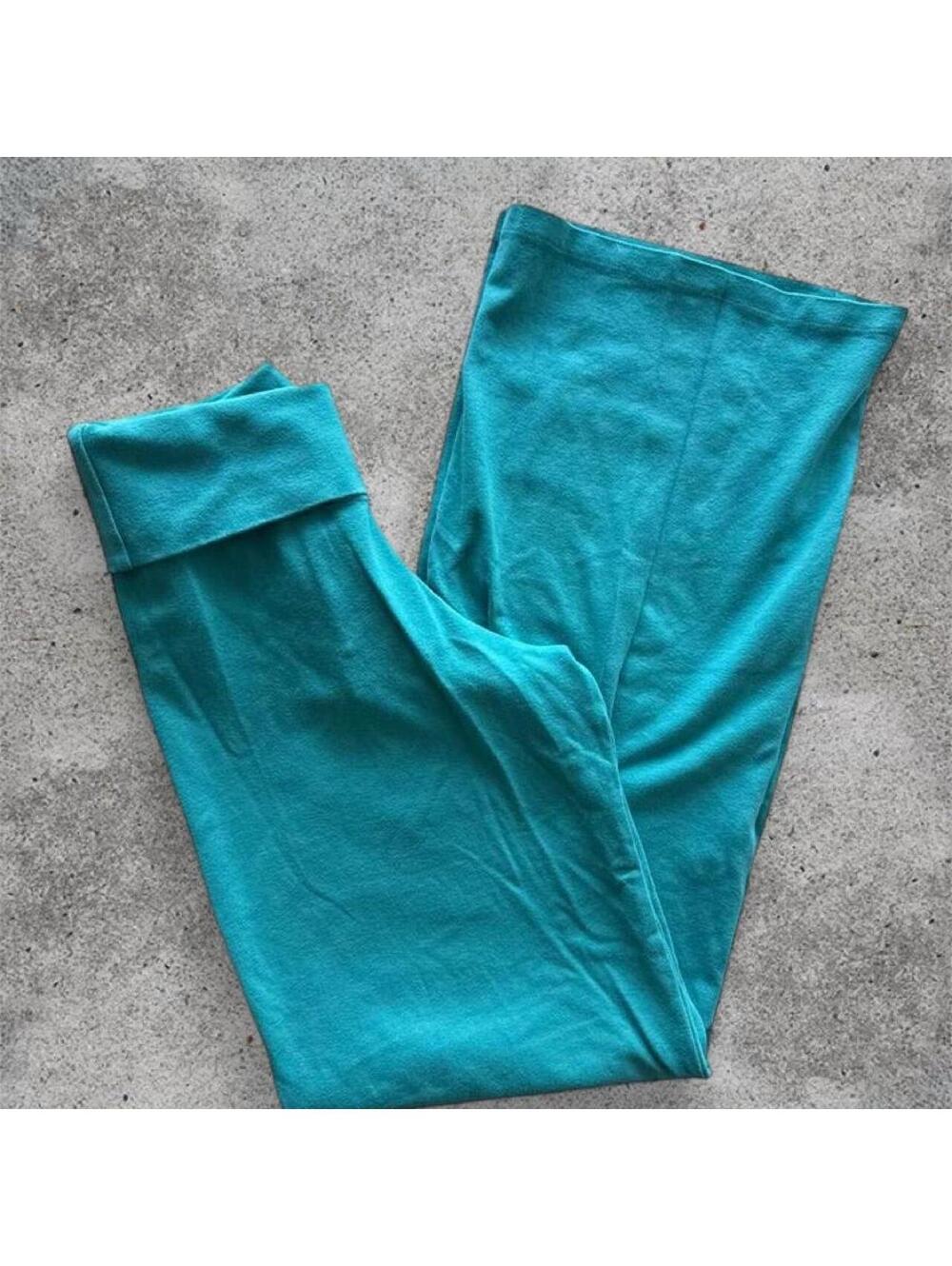 Brandy Melville deep teal priscilla pants